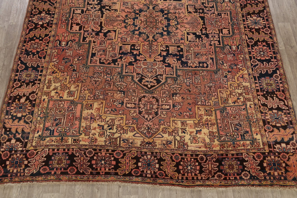 Geometric Heriz Persian Area Rug 10x13