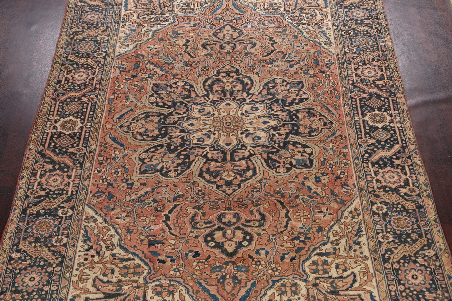 Geometric Heriz Persian Area Rug 8x12