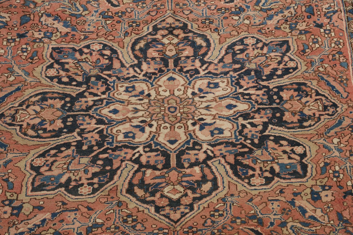 Geometric Heriz Persian Area Rug 8x12