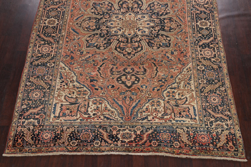 Geometric Heriz Persian Area Rug 8x12