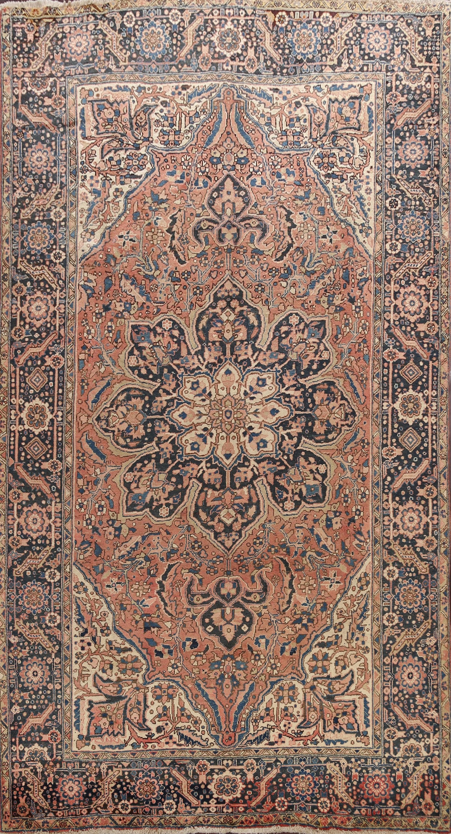 Geometric Heriz Persian Area Rug 8x12