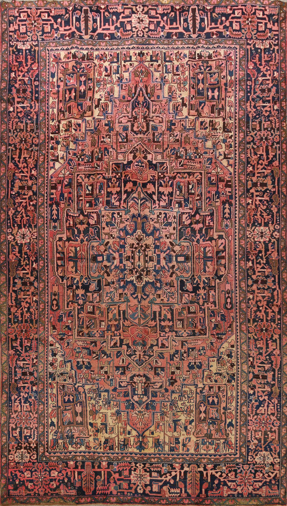 Geometric Heriz Persian Area Rug 10x13