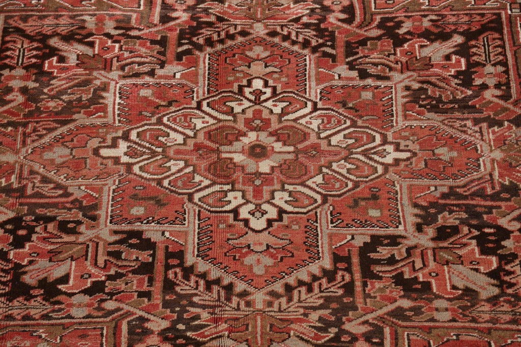 Geometric Heriz Persian Area Rug 10x13