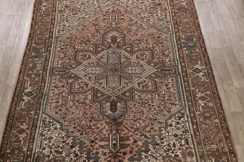 Geometric Heriz Persian Area Rug 8x11