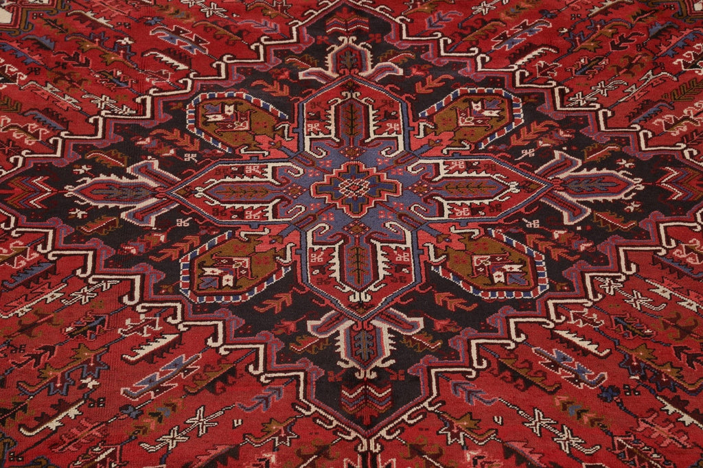 Geometric Heriz Persian Area Rug 10x13