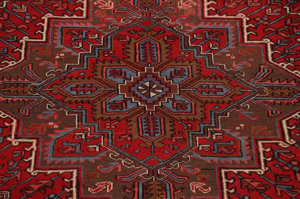 Geometric Heriz Persian Area Rug 8x11