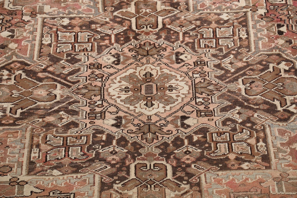 Geometric Heriz Persian Area Rug 8x12