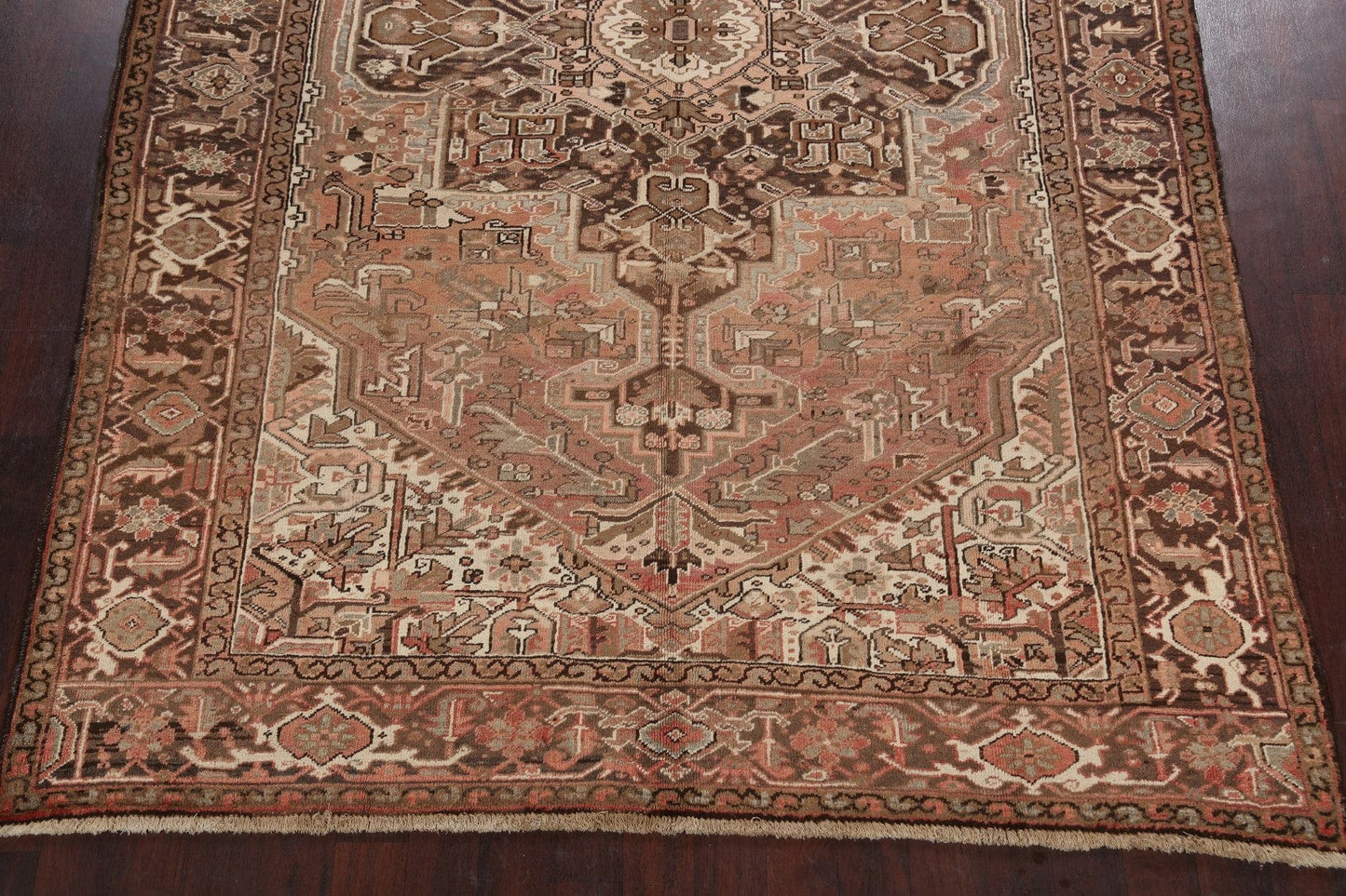 Geometric Heriz Persian Area Rug 8x12