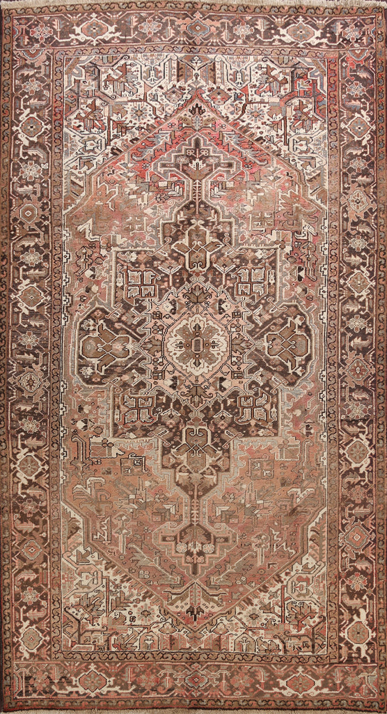 Geometric Heriz Persian Area Rug 8x12