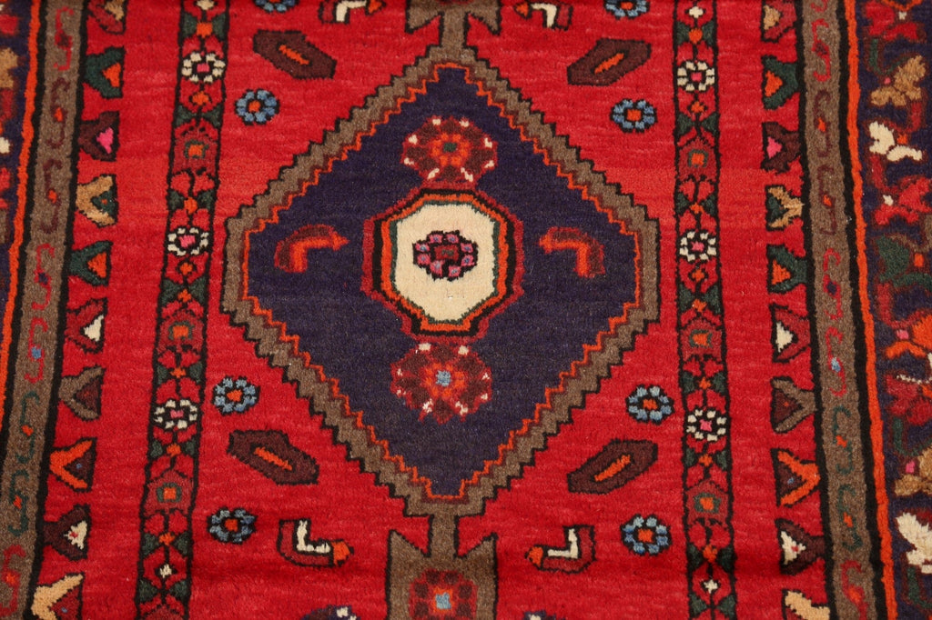 Tribal Hamedan Persian Area Rug 3x5