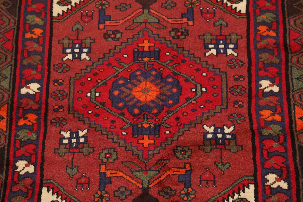 Tribal Hamedan Persian Area Rug 3x5