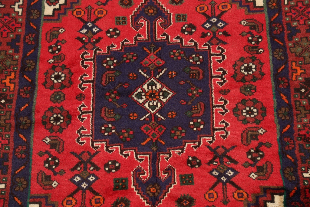 Tribal Hamedan Persian Area Rug 3x5