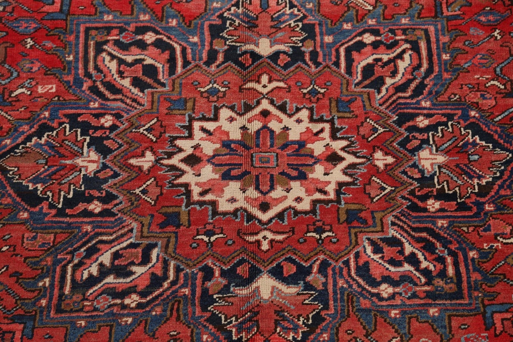 Geometric Heriz Persian Area Rug 8x11