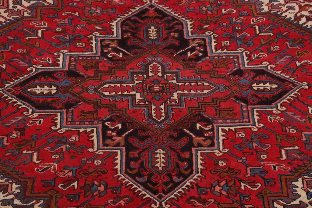 Geometric Heriz Persian Area Rug 8x11