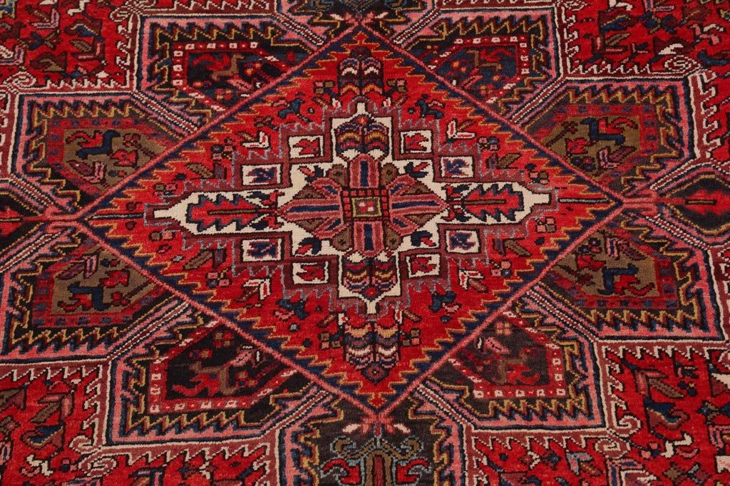 Geometric Heriz Persian Area Rug 8x11