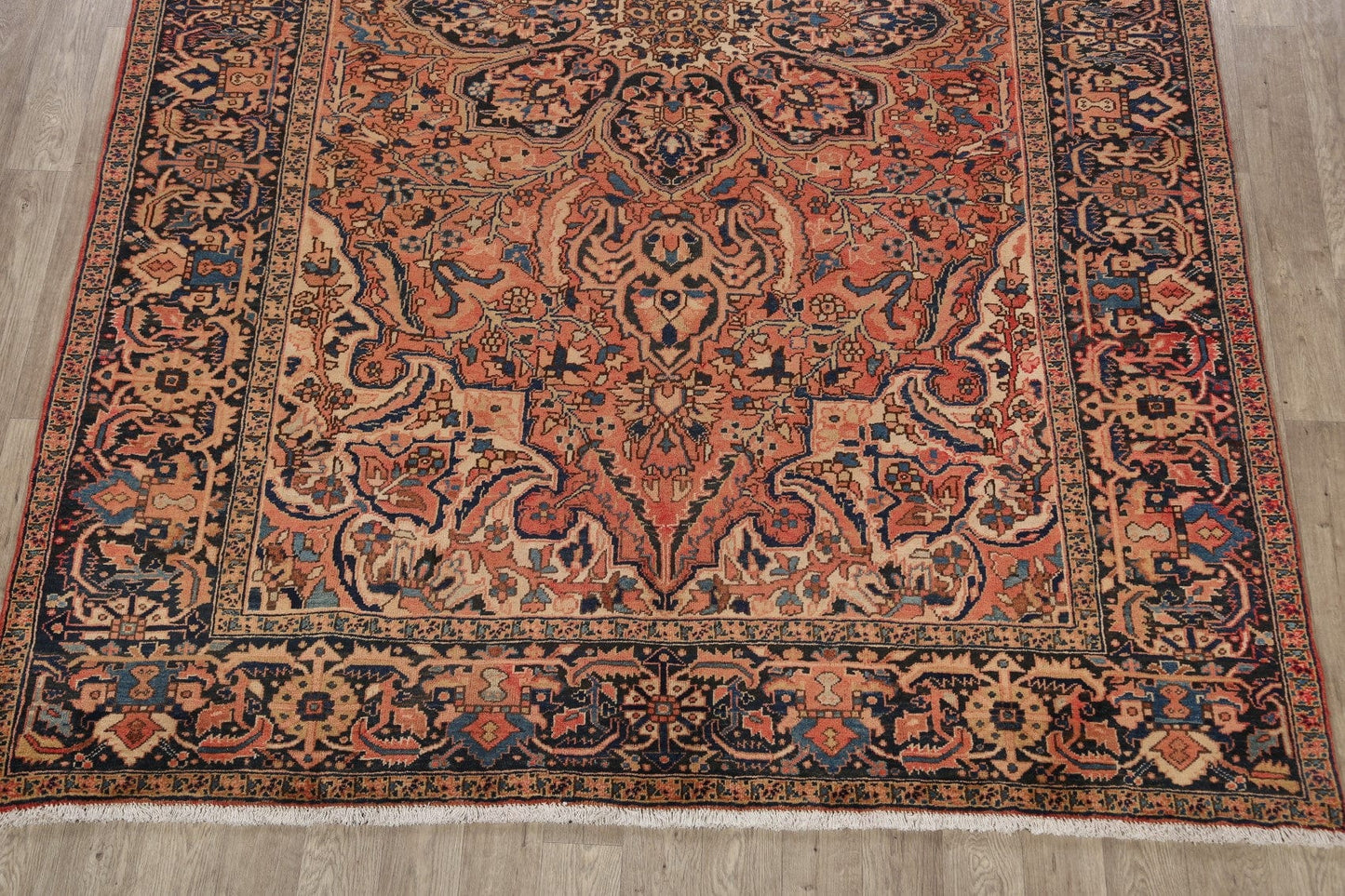 Floral Heriz Persian Area Rug 8x12