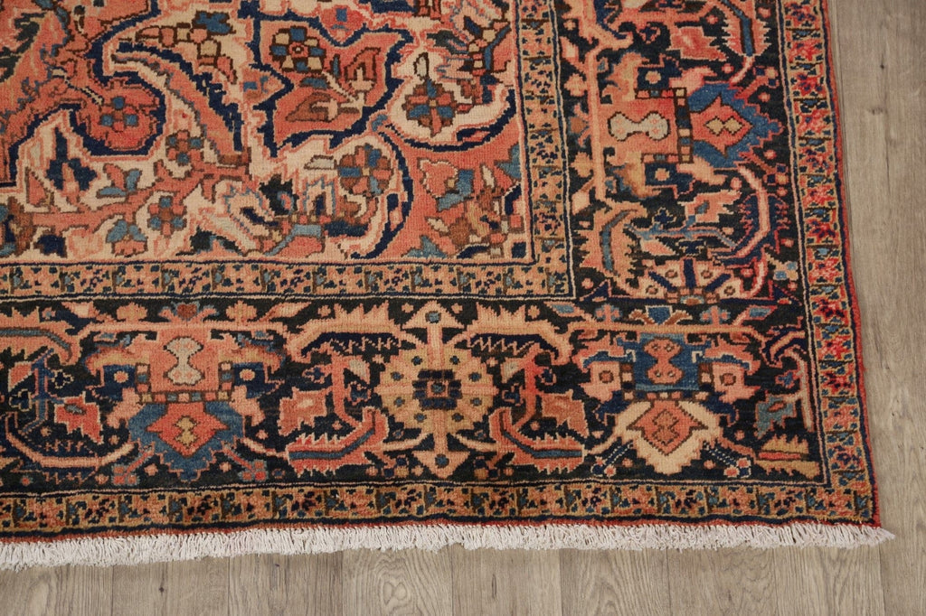 Floral Heriz Persian Area Rug 8x12