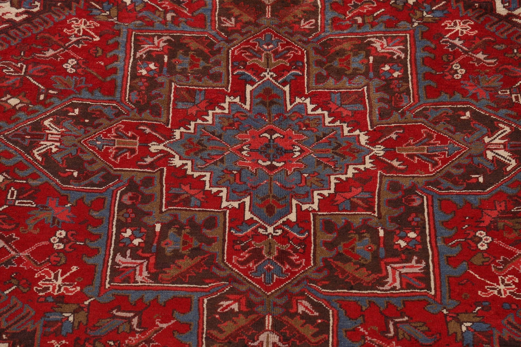 Geometric Heriz Persian Area Rug 8x11