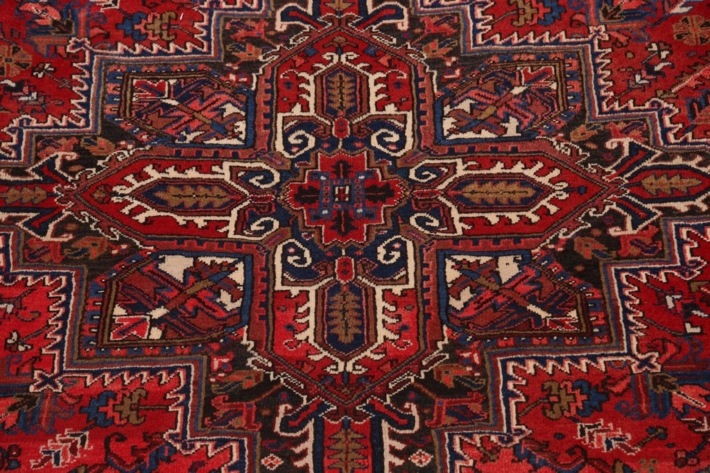 Geometric Heriz Persian Area Rug 8x11