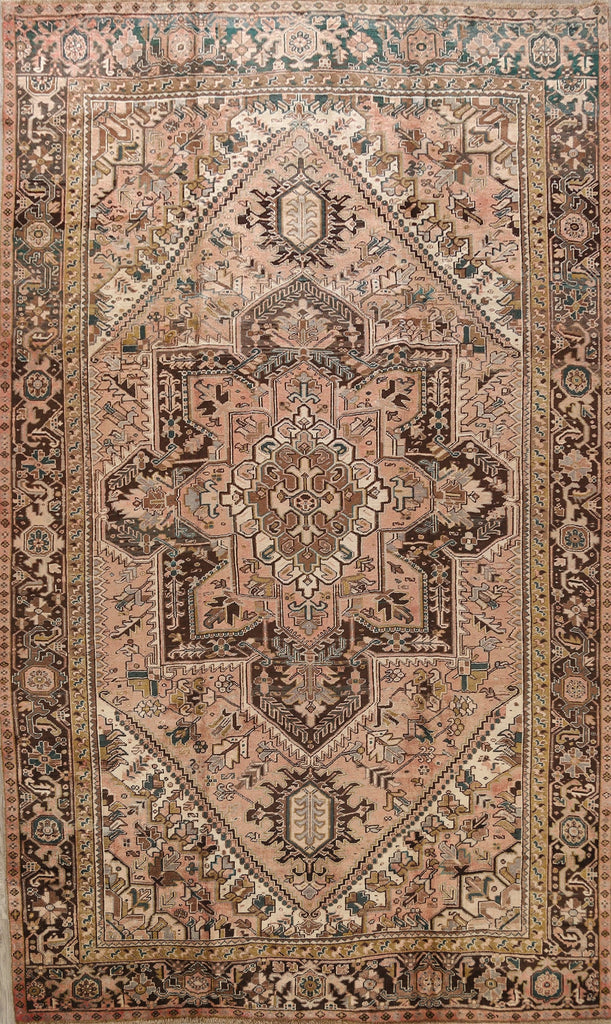 Geometric Heriz Persian Area Rug 10x12