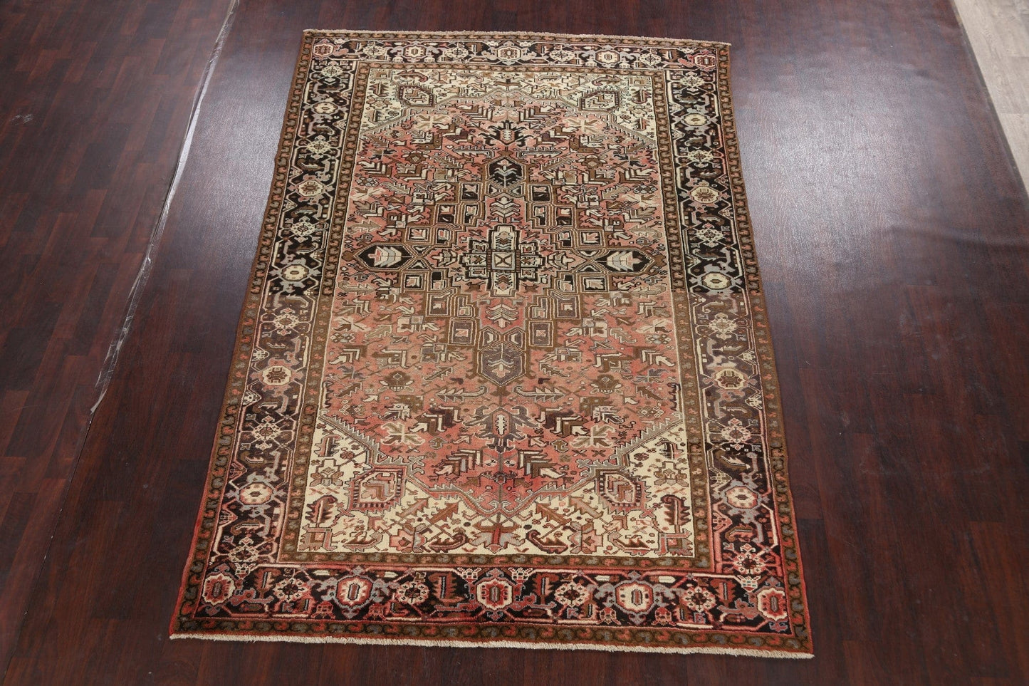 Geometric Heriz Persian Area Rug 7x10