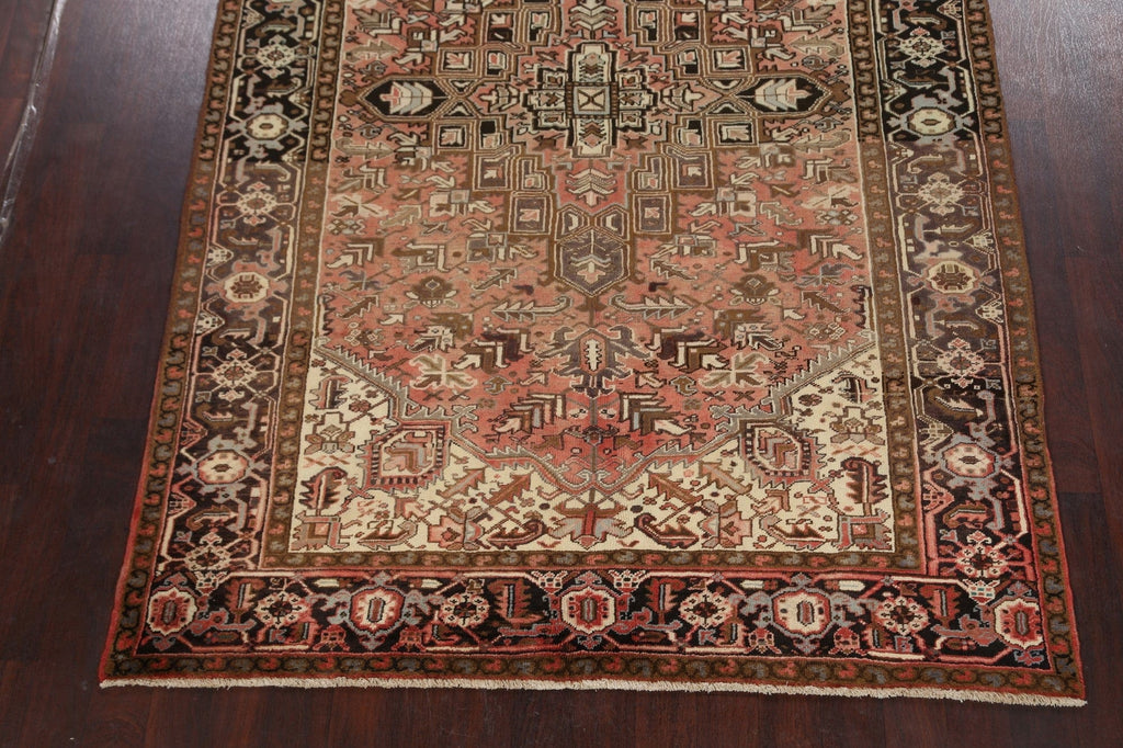 Geometric Heriz Persian Area Rug 7x10