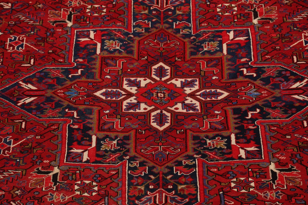 Geometric Heriz Persian Area Rug 8x11