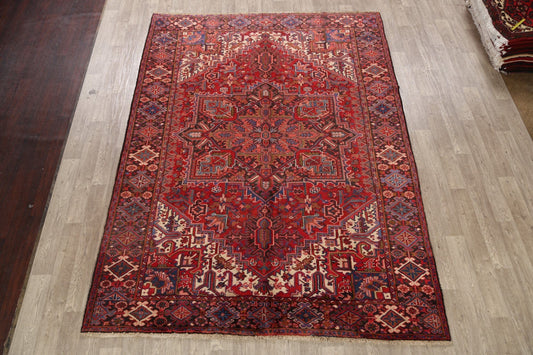 Geometric Heriz Persian Area Rug 8x11