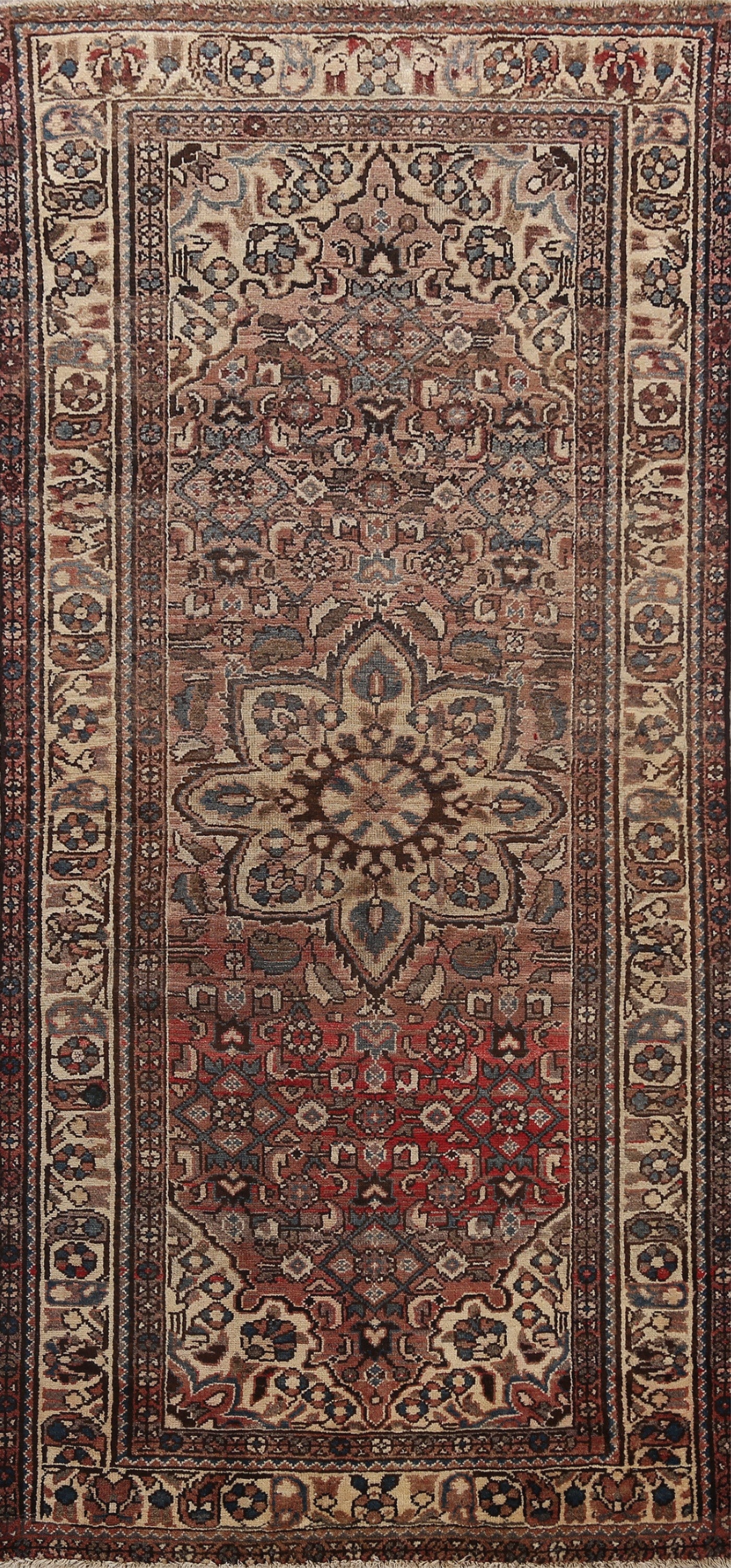 Tribal Malayer Persian Runner Rug 3x7