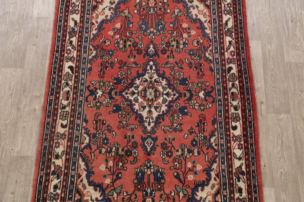 Floral Hamedan Persian Area Rug 4x7