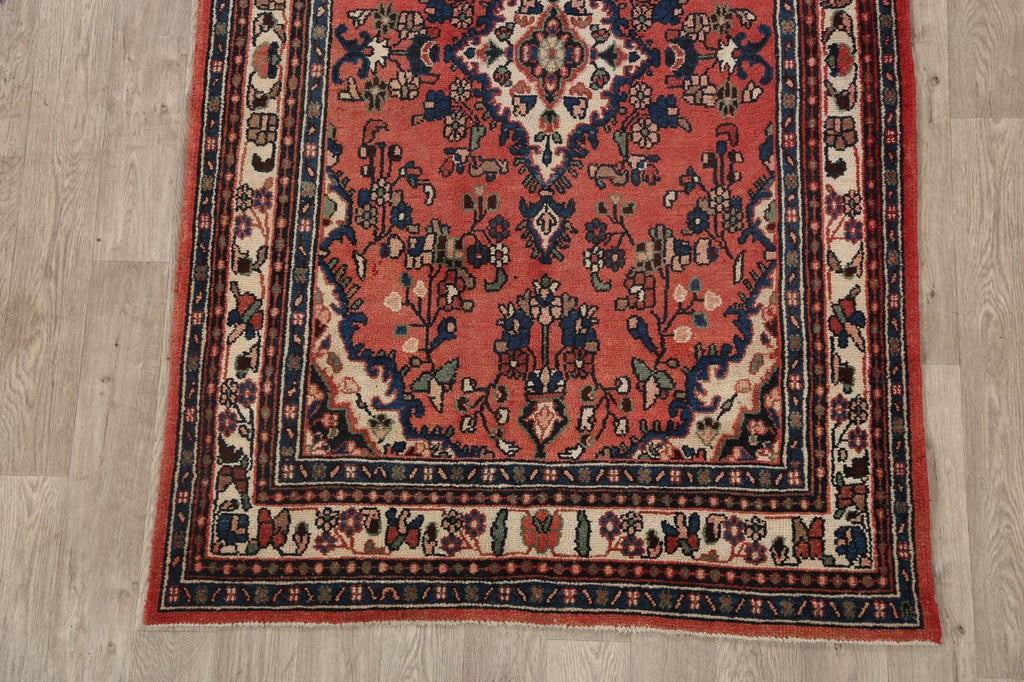 Floral Hamedan Persian Area Rug 4x7