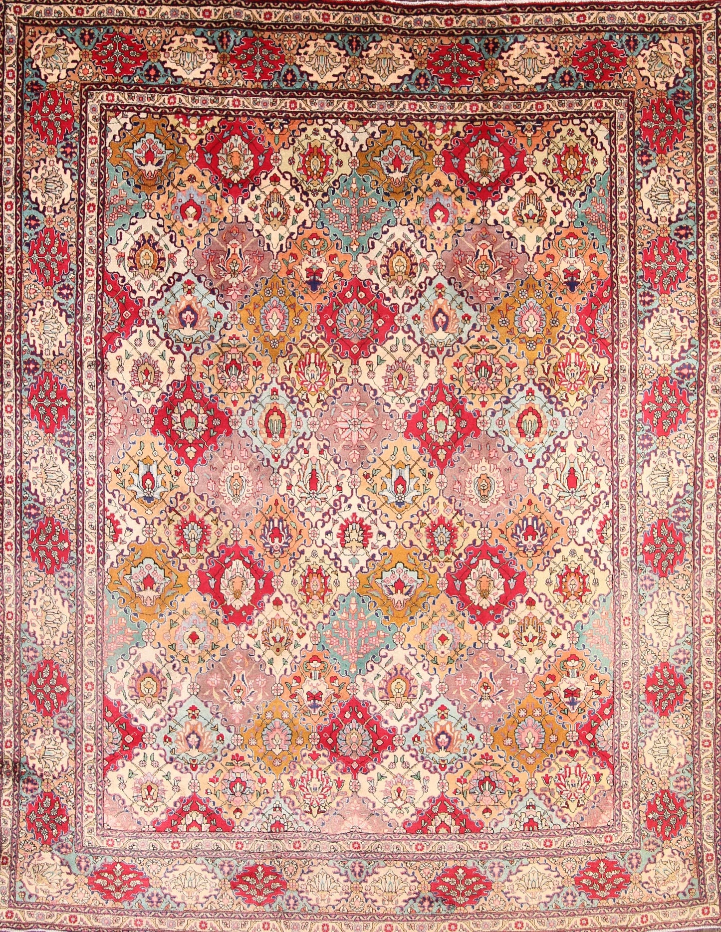 10x13 Tabriz Persian Area Rug