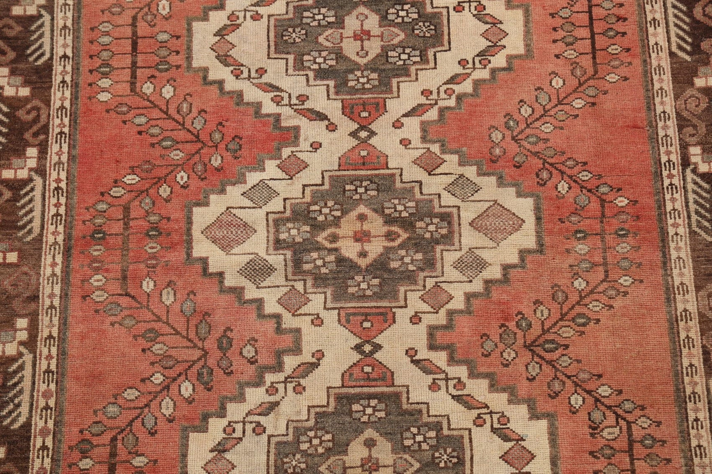 Antique Geometric Malayer Persian Area Rug 4x7