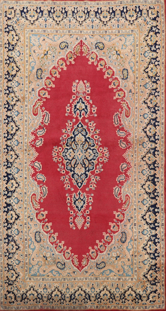 Floral Kerman Persian Area Rug 5x8