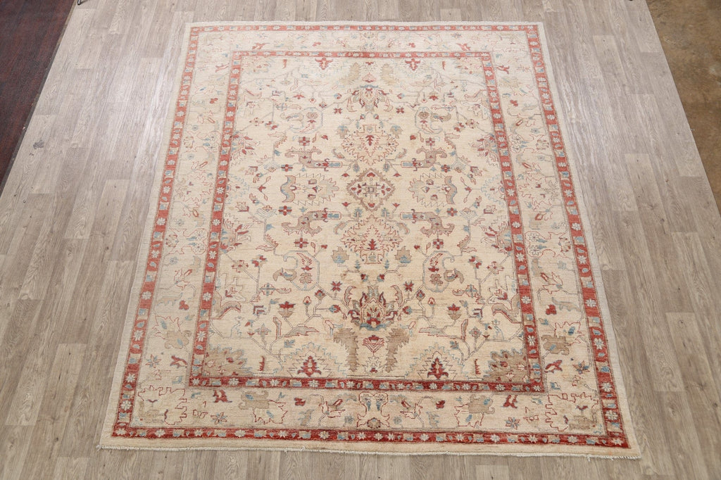 Floral Peshawar Oriental Area Rug 8x9