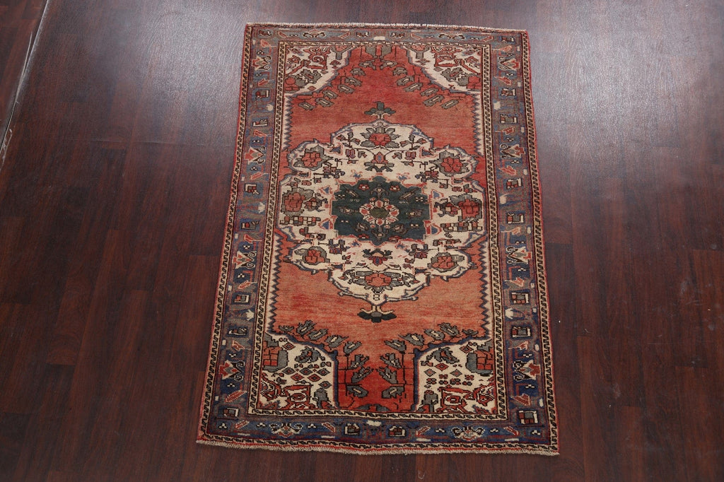 Geometric Bakhtiari Persian Area Rug 5x7