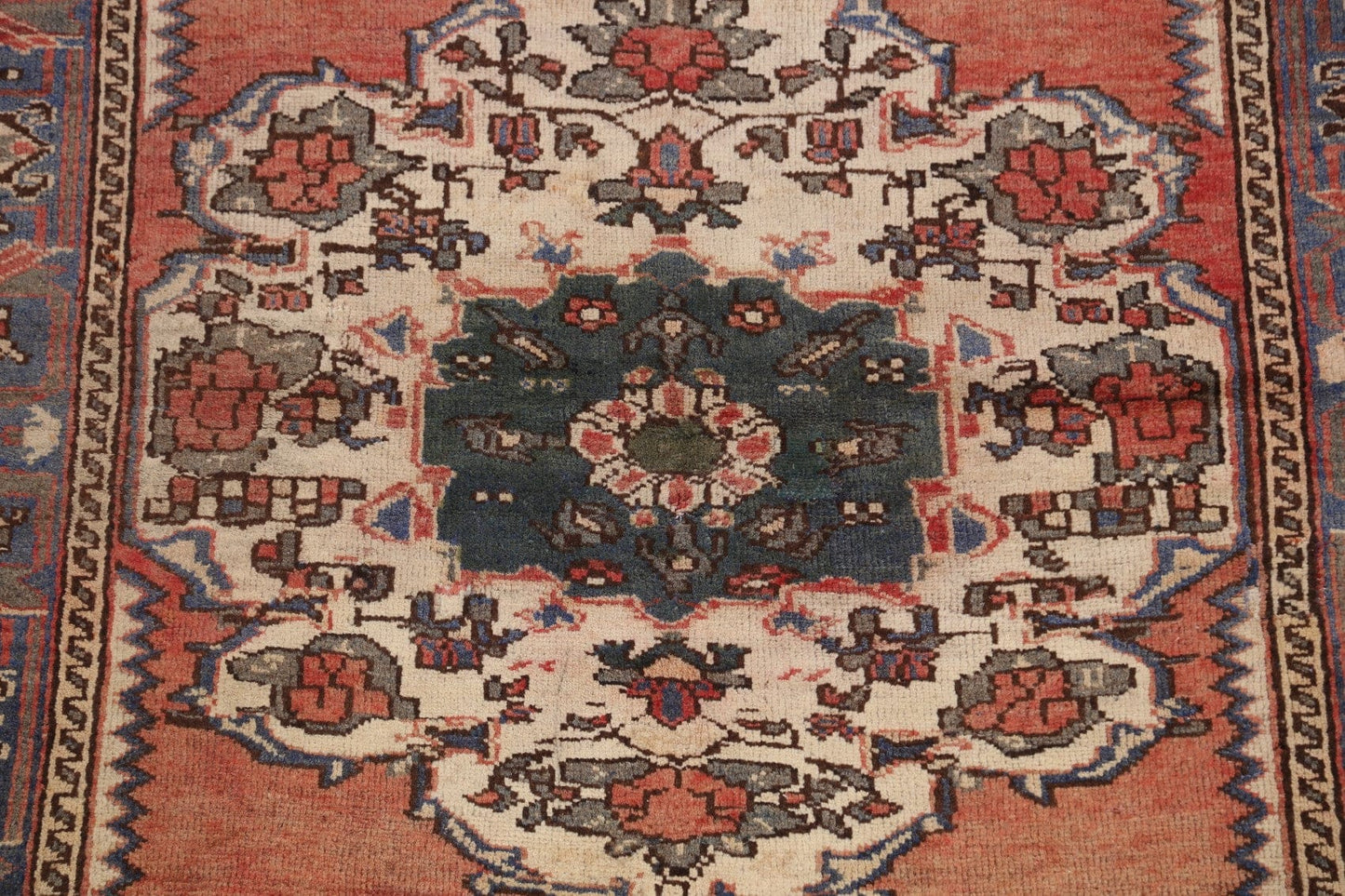 Geometric Bakhtiari Persian Area Rug 5x7