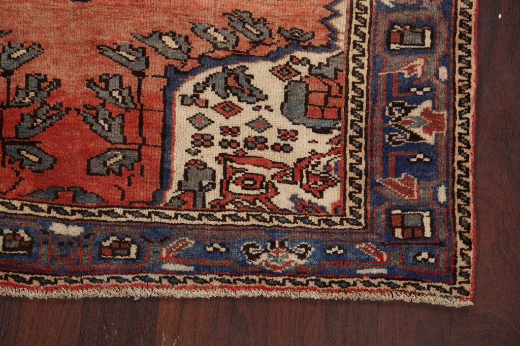 Geometric Bakhtiari Persian Area Rug 5x7