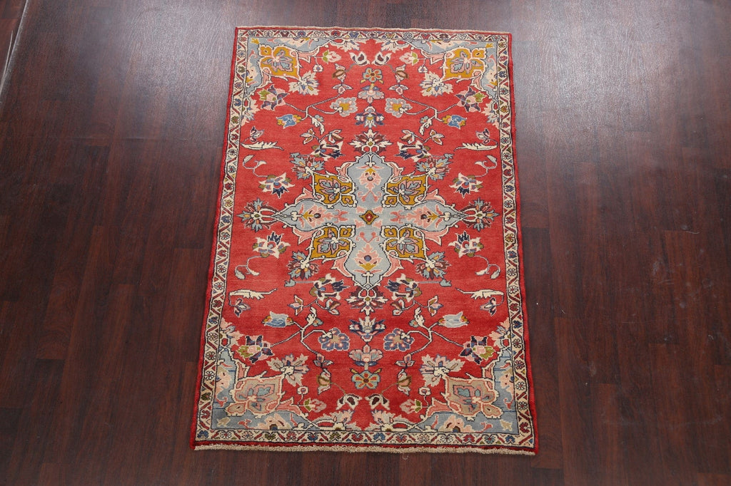 Floral Mahal Persian Area Rug 4x7