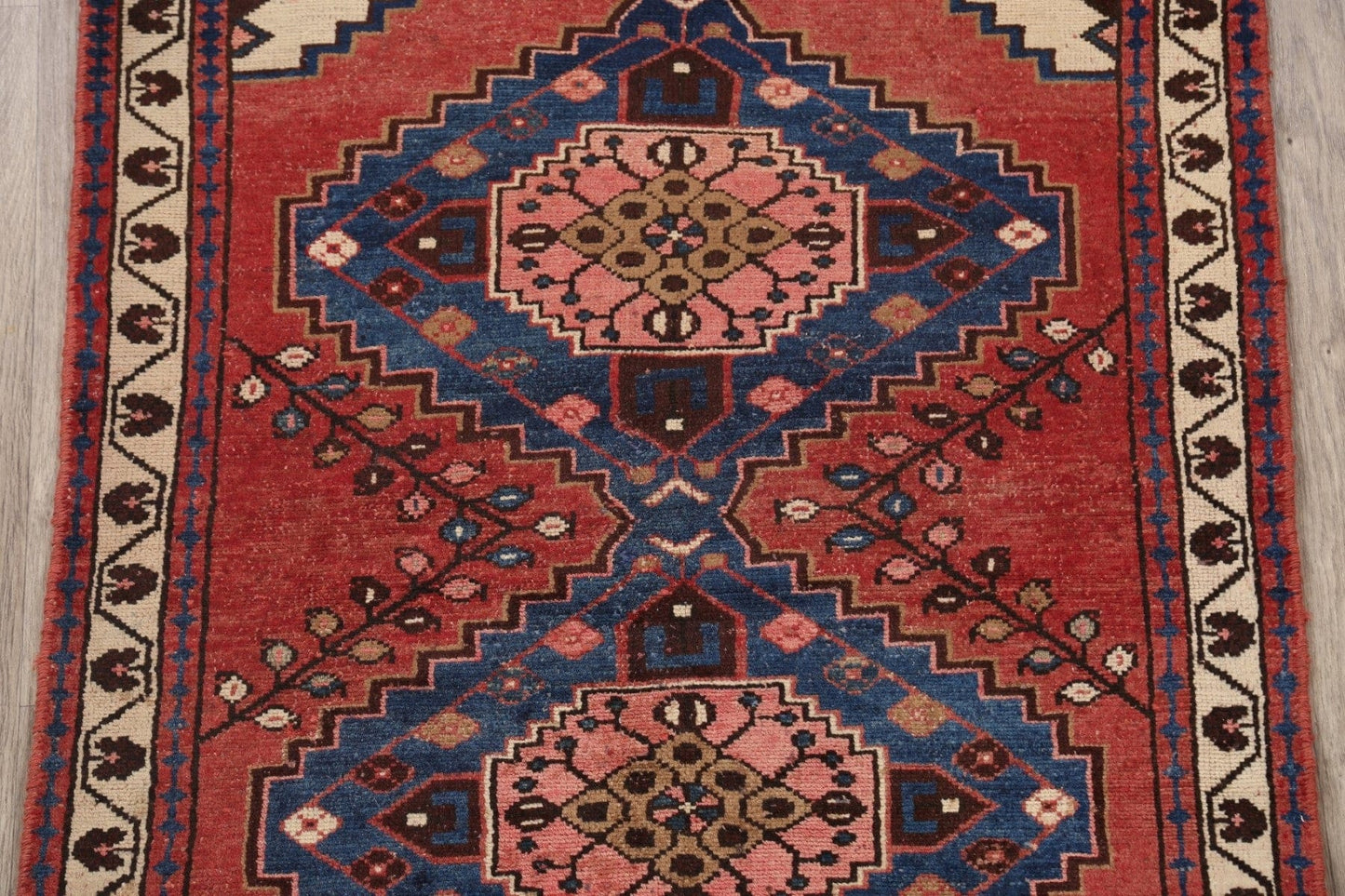 Geometric Malayer Persian Area Rug 3x5