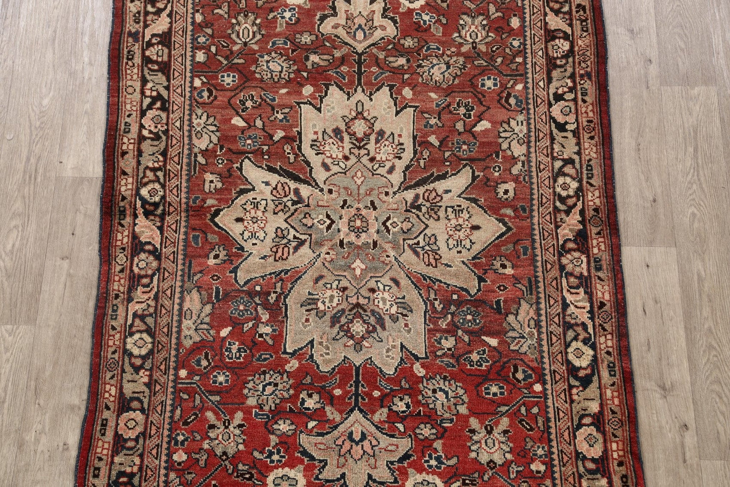 Floral Mahal Persian Area Rug 4x7