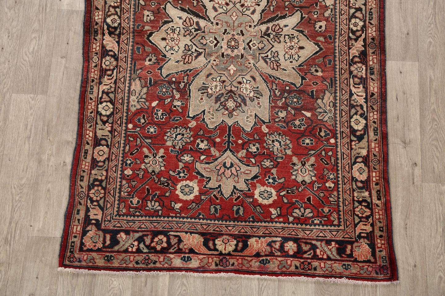 Floral Mahal Persian Area Rug 4x7