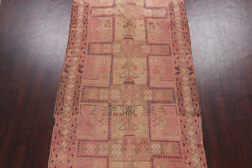 Antique Meshkin Persian Runner Rug 5x11