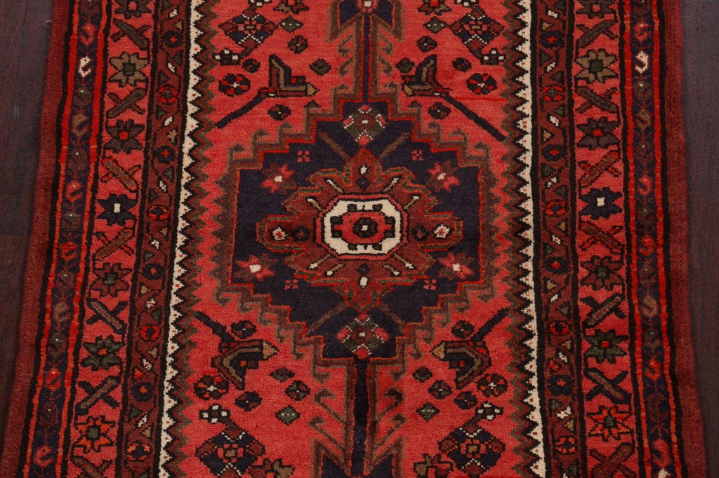 Tribal Vintage Hamedan Persian Area Rug 3x6