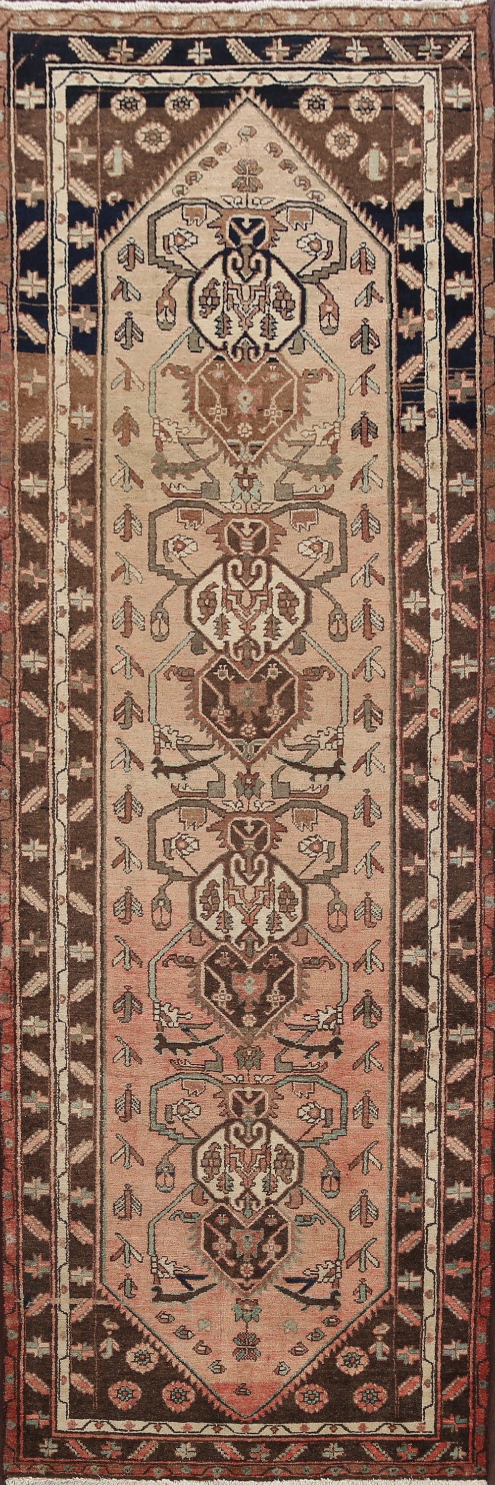 Tribal Malayer Persian Runner Rug 3x9