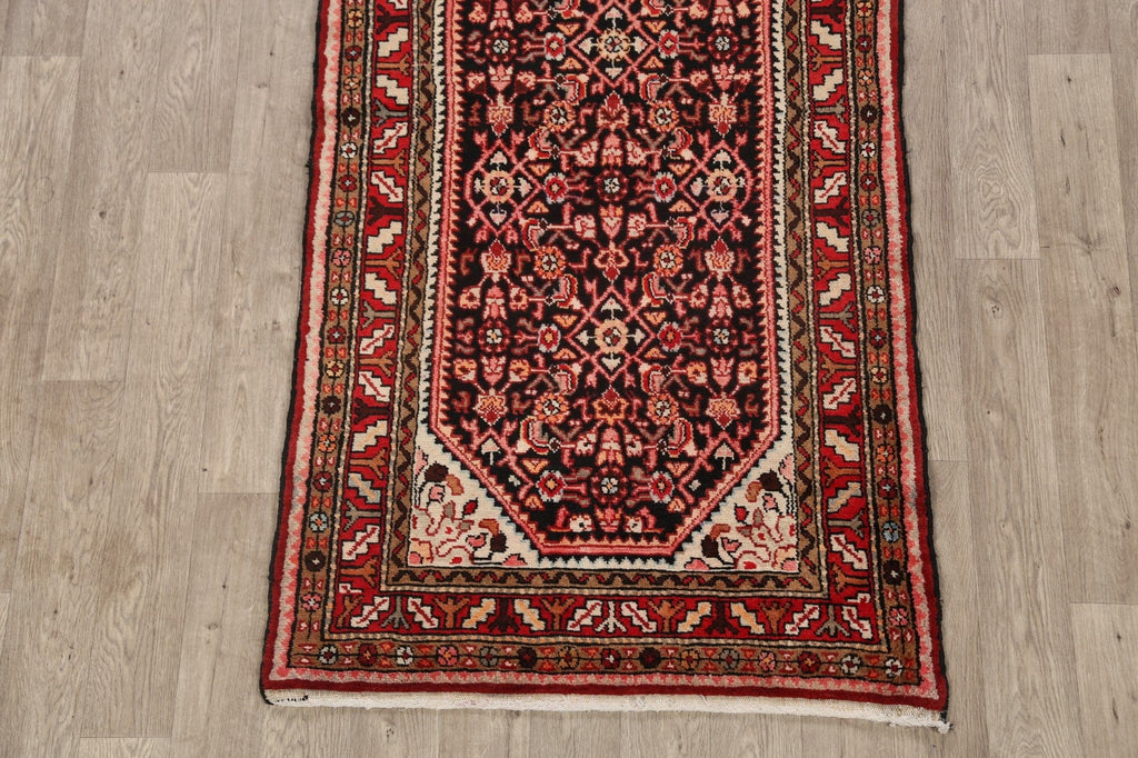 Tribal Hamedan Persian Runner Rug 4x10