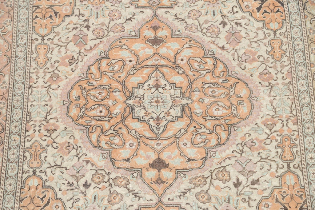 Floral Kerman Persian Area Rug 5x7