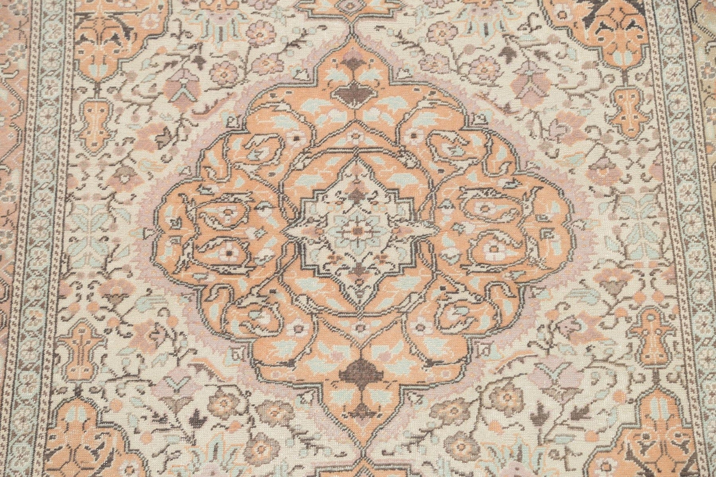 Floral Kerman Persian Area Rug 5x7