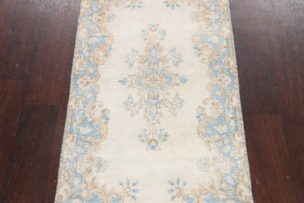 Floral Kerman Persian Wool Rug 2x4