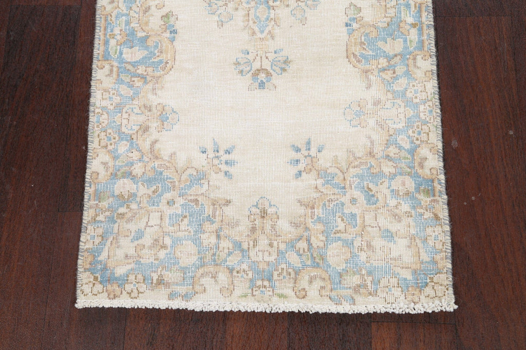 Floral Kerman Persian Wool Rug 2x4